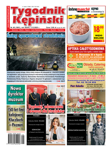 Najnowszy numer Tygodnika Kepińskiego - 49