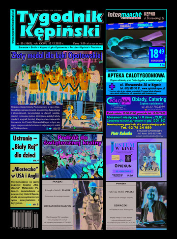 Najnowszy numer Tygodnika Kepińskiego - 50