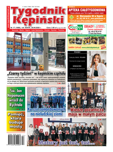 Najnowszy numer Tygodnika Kepińskiego - 17
