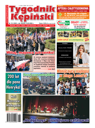 Najnowszy numer Tygodnika Kepińskiego - 18