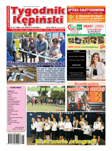 Najnowszy numer Tygodnika Kepińskiego - 21