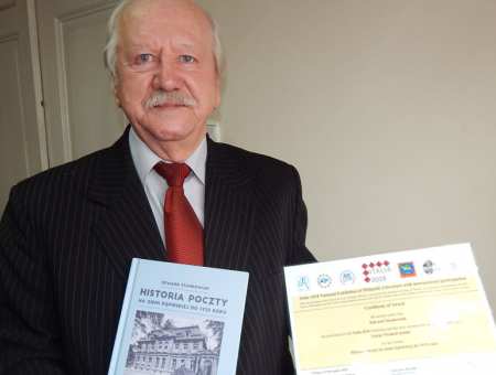 Medal dla kępińskiej publikacji filatelistycznej