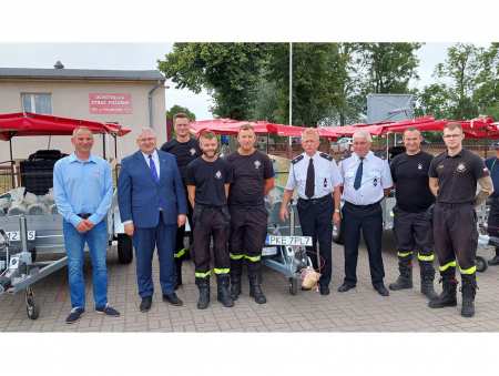 Motopompy powodziowe dla strażaków-ochotników