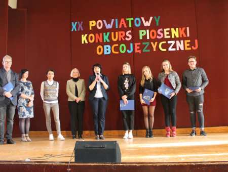 Jubileuszowy Powiatowy Konkurs Piosenki Obcojęzycznej