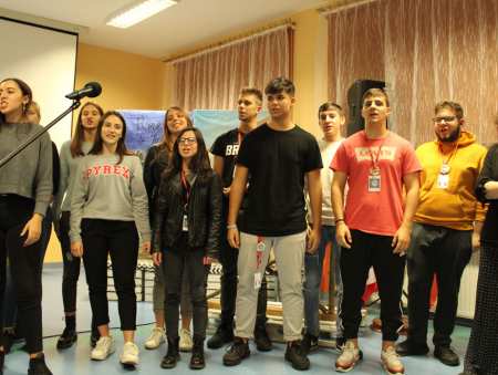 Projektowa wizyta uczniów z Włoch i Hiszpanii