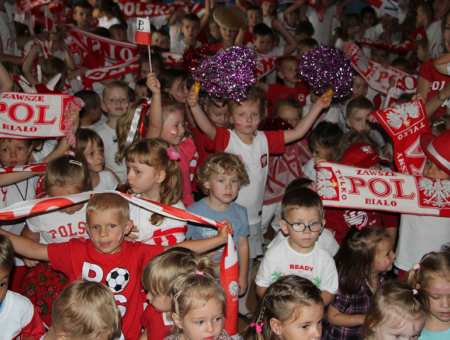 Strefa kibica - przedszkolaka