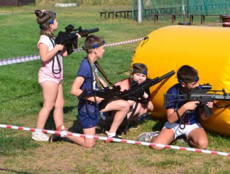 Laserowy paintball na zakończenie wakacji