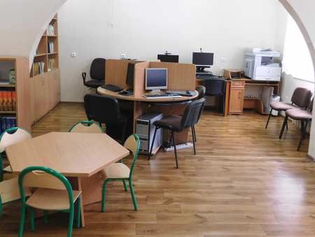 Remont biblioteki w Laskach