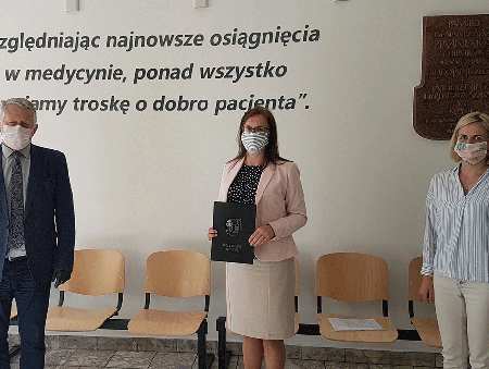 Gmina Bralin wsparła szpital w Kępnie