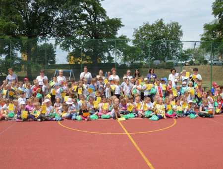 Olimpijskie szlify przedszkolaków