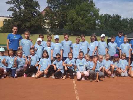 Dzieci znów wzięły udział w półkoloniach z tenisem